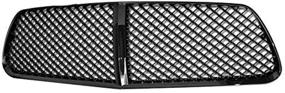 img 1 attached to Armordillo USA 7147676 Mesh Grille - Gloss Black - Compatible with 2011-2012 Dodge Charger (excluding SRT8)