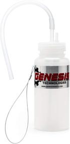 img 4 attached to 🔧 Genesis Universal Brake Bleeder Bottle: Optimized for Solo Use with Stainless Steel Cable Mount and 12 Inch Fluid Tube