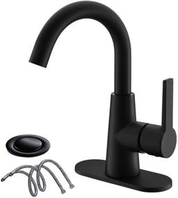 img 4 attached to 🚰 Phiestina Single Handle Pre Kitchen Bathroom Rotation Faucet