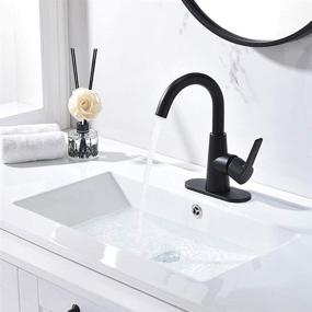 img 2 attached to 🚰 Phiestina Single Handle Pre Kitchen Bathroom Rotation Faucet