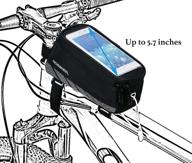 🚲 roswheel bike frame pannier & front tube cell phone bag: convenient storage for cyclists logo