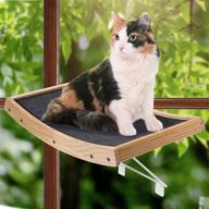 shellkingdom cat bed: window seat suction pet resting seat - cat hammock sunbath for cats up to 20lb logo