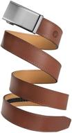 mission belt grain italian leather men's accessories logo