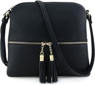 👜 janin handbag: stylish crossbody bag for women with trendy tassel logo