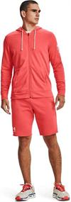 img 2 attached to Under Armour Rival Full Zip Hoodie Men's Clothing in Active