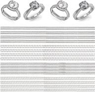 💍 invisible ring size adjuster: effortlessly fit, secure & protect all rings with 16 scratch-proof pieces in 4 sizes logo