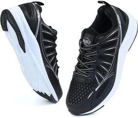 img 4 attached to TEGELE Running Lightweight Athletic Sneakers