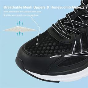 img 2 attached to TEGELE Running Lightweight Athletic Sneakers