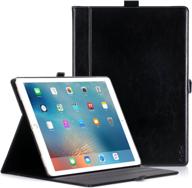 📱 procase ipad pro 12.9 2017/2015 case - premium stand cover with apple pencil holder (black) logo