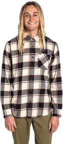 img 4 attached to 👕 Volcom Caden Bleached Flannel Sleeve Men's Clothing for Enhanced SEO