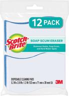 🧼 scotch-brite soap scum eraser - 12 pack: highly effective solution for stubborn scum removal logo