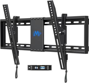 img 4 attached to 📺 Low Profile TV Wall Mount by Mounting Dream | Fits 42-70 inch TVs up to 110lbs | Tilting TV Mount with Max VESA 600x400mm | Compatible with 16-24 inch Studs | Easy Level Adjustment after Installation