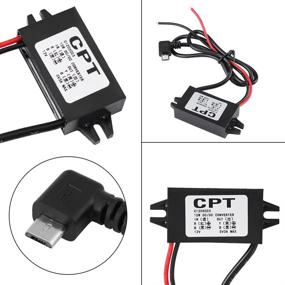 img 2 attached to Waterproof DC-DC 12V to 5V 3A Micro USB Converter: Ideal Power Regulator for Car Smartphones