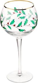 img 2 attached to Optimized Lenox 🍷 Holiday 4-Piece Wine Glass Set