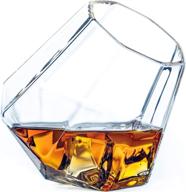 🥃 dragon glassware diamond whiskey glasses - premium barware for scotch, bourbon, liquor, cocktails - ideal christmas gifts with exquisite packaging - 10-ounce, set of 2 logo