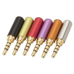 img 3 attached to Timibis 6-Pack 4-Pole 3.5mm Male Repair Headphone Stereo Jack Plug - Metal Audio Soldering & Spring Connector Adaptor Tool