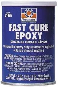 img 1 attached to Permatex 21425 10PK Fast Cure Epoxy