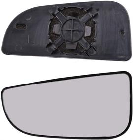 img 4 attached to GSRECY Driver Side Rearview Glass for Dodge Ram 1500 2500 3500 2010-2020: Tow Mirror Spotter Lower Glass With Holder (Left)