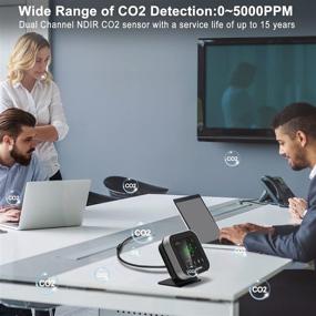 img 1 attached to CURCONSA Temperature Humidity Capacitive Sensor，0 9999Ppm