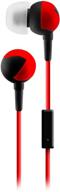 zigzags stereo earbuds line mic logo