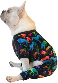 img 3 attached to 🐶 CuteBone Dog Pajamas: Soft Cat Clothes for Cute Puppies and Doggies - Pet Apparel Jumpsuit & Onesie