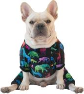 🐶 cutebone dog pajamas: soft cat clothes for cute puppies and doggies - pet apparel jumpsuit & onesie логотип