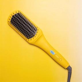 img 1 attached to 🔥Расческа для выпрямления волос Brush Crush с подогревом от Drybar: Поднимите свой опыт укладки волос на новый уровень.