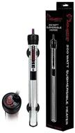 🔥 aquatop submersible glass heater: powerful 200 watt option for up to 50 gallon tanks logo