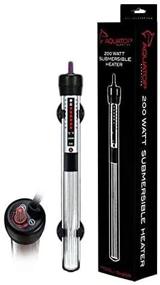 img 2 attached to 🔥 AquaTop Submersible Glass Heater: Powerful 200 Watt Option for Up to 50 Gallon Tanks