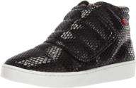 stylish leather boys' sneakers: marc joseph new york delivers quality and comfort logo