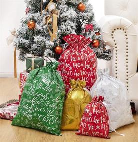 img 3 attached to 🎁 Christmas Hanging Drawstring Wrapping Designs for Enhanced SEO