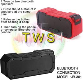 img 2 attached to Enhanced Audio Experience: Portable Bluetooth Speaker with Advanced Waterproof Technology