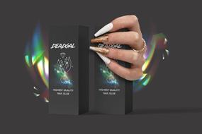 img 1 attached to 💅 DEADGAL Professional Nail Glue: Superior Hold, Long-lasting Adhesive for Acrylic, Gel, and Artificial Nails