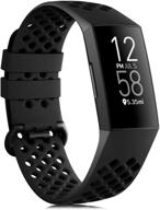 ⛈️ breathable, waterproof findway bands for fitbit charge 4/3 - ideal fitness activity tracker straps for women and men logo