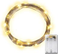 🔥 lidore micro led 20 warm white lights: battery operated, timer & ultra thin copper wire design logo