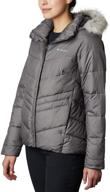 columbia womens insulated jacket chalk women's clothing and coats, jackets & vests logo