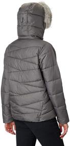 img 3 attached to Columbia Womens Insulated Jacket Chalk Women's Clothing and Coats, Jackets & Vests