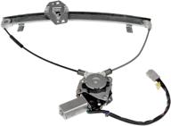 dorman 741-300: efficient front driver side power window motor and regulator assembly for honda models logo