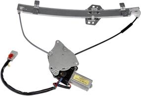 img 1 attached to Dorman 741-300: Efficient Front Driver Side Power Window Motor and Regulator Assembly for Honda Models