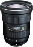 tokina atxaf140dxn nikon f mount 14-20mm f/2 pro dx lens - black logo