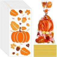 cellophane pumpkin thanksgiving supplies holidays logo