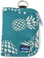 🍍 kavu zippy wallet pineapple passion: stylish men's wallet with card cases & money organizers logo