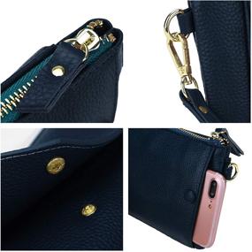 img 2 attached to 👜 YALUXE Wristlet Crossbody:Effortlessly Stylish Women's Handbags & Wallets for Cellphones & Smartphones