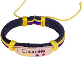 img 4 attached to CharmsOfTheWorld Handmade Bracelet Medellin Adjustable