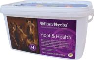 🐴 hilton herbs optimum hoof health supplement for horses - 4kg tub: promoting hoof health and wellness logo