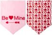 boombone valentines bandana triangle scarf logo