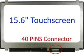 img 3 attached to 🖥️ Dell Inspiron 15 Touch - New Replacement LCD Screen for Laptop LED HD Glossy (PN JJ45K)