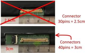 img 2 attached to 🖥️ Dell Inspiron 15 Touch - New Replacement LCD Screen for Laptop LED HD Glossy (PN JJ45K)