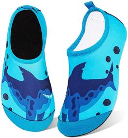 img 4 attached to Girls' Athletic Shoes - Non Slip Sunset 33 with Barefoot Design for Kids