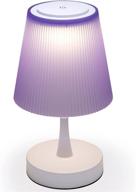 purple lamp for girls bedrooms - modern small table lamp for bedroom logo